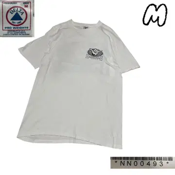 90s 00s HANG LOOSE HAWAII 티셔츠 M 미국제 화이트