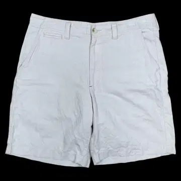 LLbean 코튼 린넨 숏 팬츠 베이지 W32