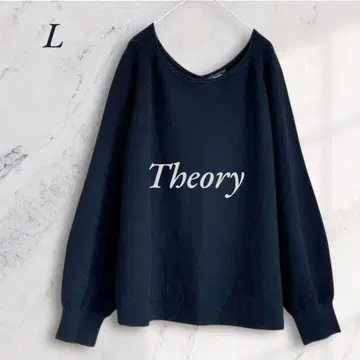 세탁 가능 Theory 띠어리 썸머 니트 블랙 검정 레이온 L