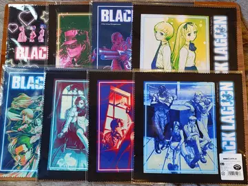 BLACKLAGOON DMM 스크래치 D상 극세사 크로스 전종 세트