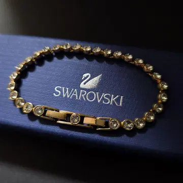 스와로브스키 Swarovski Tennis 팔찌 로즈 골드