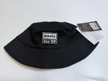 Oasis live '25 버킷 햇 블랙
