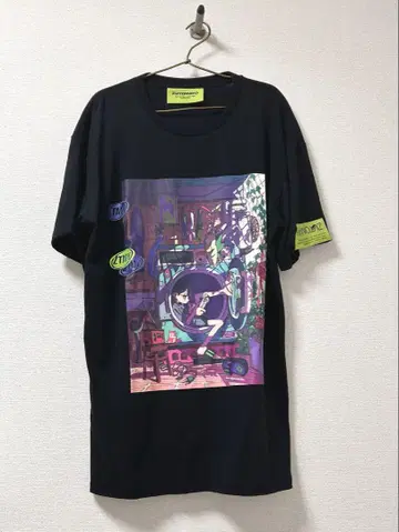 계속 한밤중이면 좋을 텐데. HP TOP TEE (BLACK) XL
