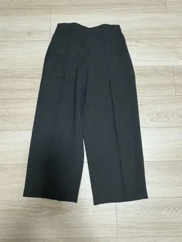 비어즐리 크롭 와이드 팬츠