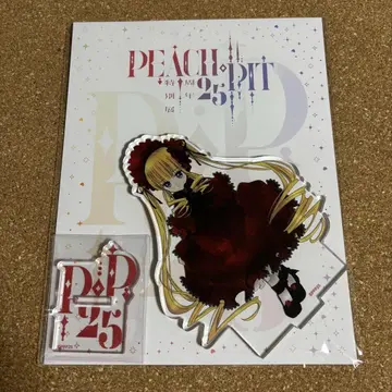 PEACH-PIT 전 진홍색 아크릴 스탠드