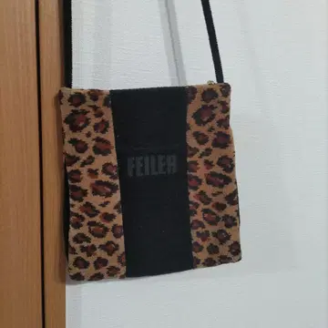 FEILER 레오파드 무늬 숄더백