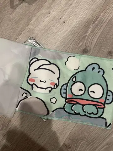 머플러 타월 산리오 극락탕 콜라보 한교동 시나모롤