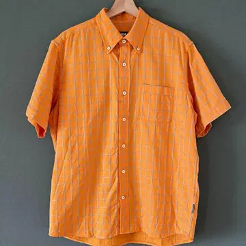 새상품급 HELLY HANSEN 헬리 한센 반팔 셔츠 남성용 L 체크