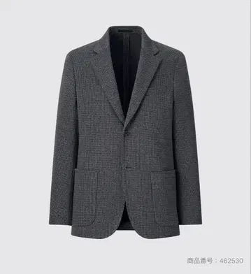 컴포트 2B 자켓/건 클럽 체크