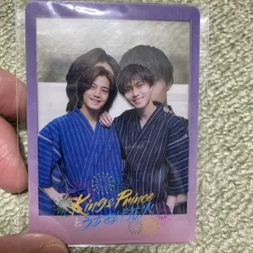 King & Prince 아크릴 카드 나가세 렌 타카하시 카이토