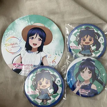 마쓰우라 카난 러브 라이브 Aqours 피날레 finale 캔뱃지