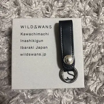 wildswans leaf 키링 쉘 코도반 블랙