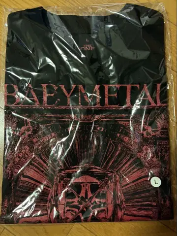 BABYMETAL THE ONE TEE 2025 L 사이즈