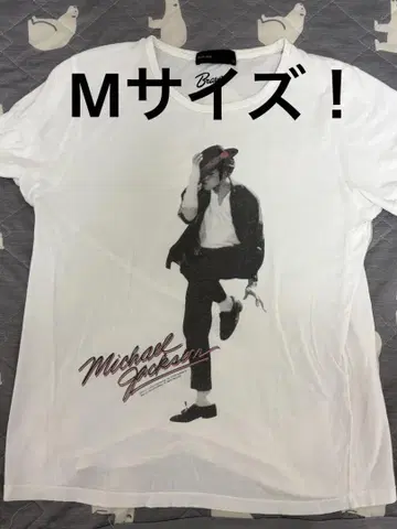 초레어 M! 마이클 잭슨 티셔츠 화이트
