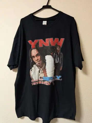 YNW melly HIPHOP 티셔츠 GILDAN