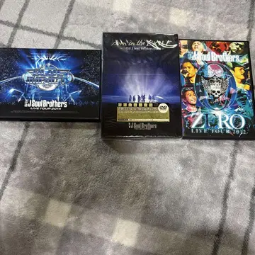 3대째 라이브 DVD 3장 세트