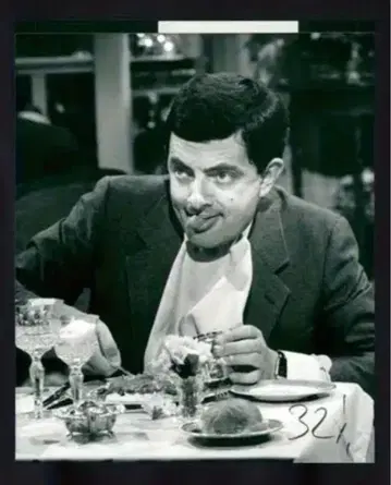 미스터 빈 Mr.Bean 영화 티셔츠 코미디 패러디 채플린