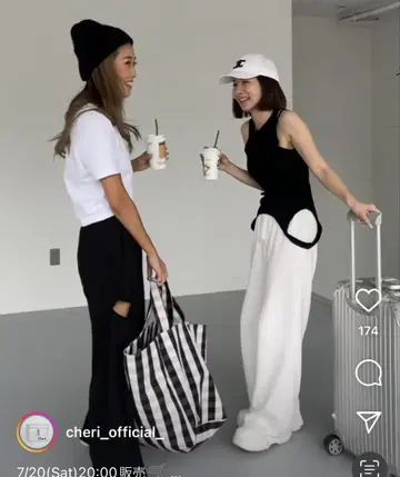 스웨트 팬츠 CHERI since 1985
