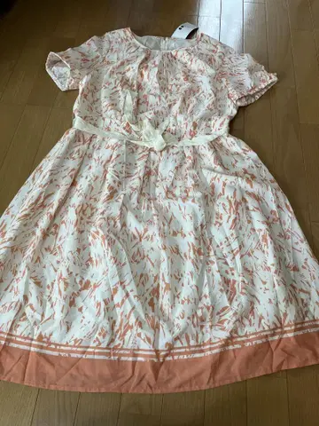 새상품 여성용 15호 이토킨 반팔 원피스 3XL 2XL