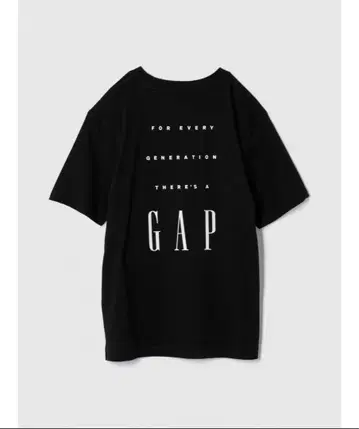 헤비 웨이트 GAP 로고 티셔츠 (유니섹스)