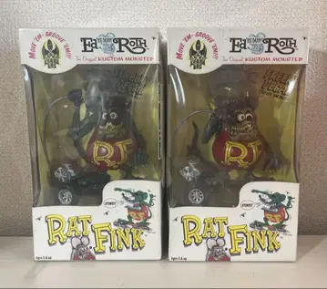 Ed Roth Rat Fink 랫 핀크 피규어