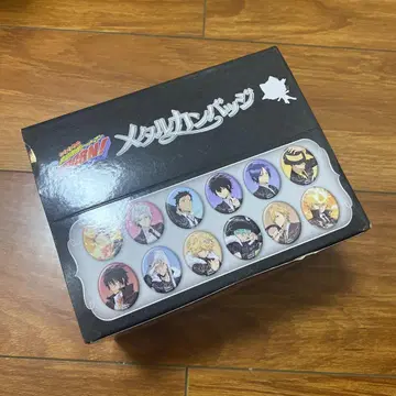 미개봉 새상품 가정교사 히트맨 리본 메탈 캔뱃지 캔뱃지 box