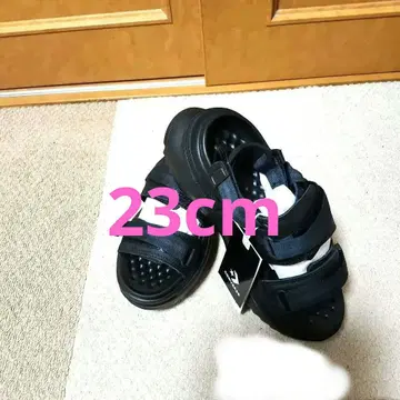 카리나 모델 23cm 한정판 컨버스 새상품 통굽 샌들 aespa 카리나