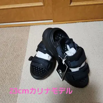 카리나 모델 23cm 한정판 컨버스 새상품 통굽 샌들 aespa 카리나