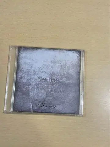 misanthrope 7월 19일 한정판 CD vertigo