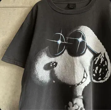 90s USA제 SNOOPY 티셔츠 changes L 사이즈