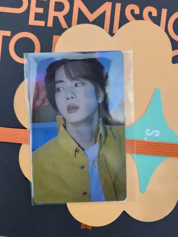 BTS 진 PTD Weverse 혜택 트레이딩 카드