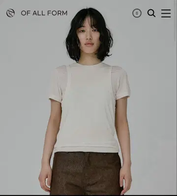 oaf 한국 TANK DOCKING TEE 레이어드 탱크탑