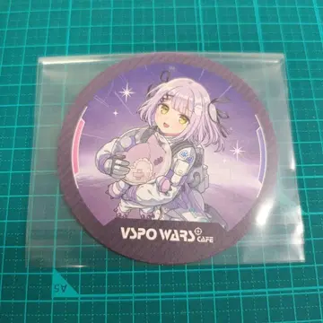 부이스포! vspo wars 보라색 미야 루나 코스터 콜라보 카페