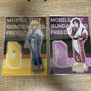 건담 SEED FREEDOM 아스란&카가리 극락탕 아크릴 스탠드