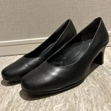 블랙 펌프스 플레인