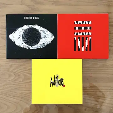 ONE OK ROCK 앨범 CD DVD 3장 세트