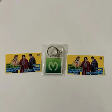 미세스 Mrs. GREEN APPLE 아크릴 키링과 스티커 B
