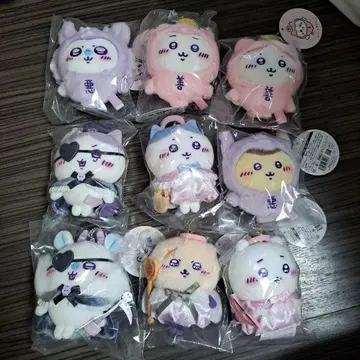 치이카와 (먼작귀) 천사와 악마 마스코트 9종 세트 마지카루 치이카와