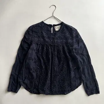 Sea NEW YORK 시뉴욕 컷워크 레이스 블라우스