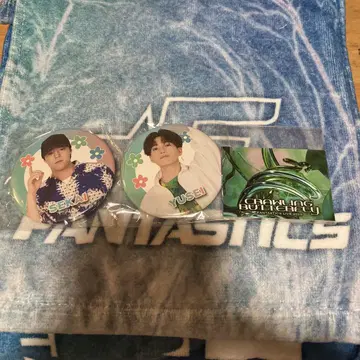 야기 유세이 세계 캔뱃지 스티커 FANTASTICS 회장에서 가챠