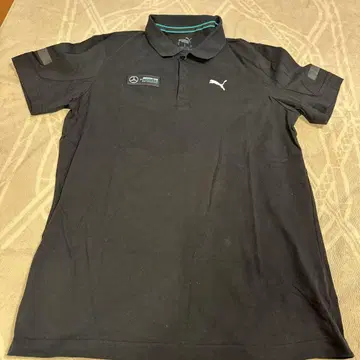 Puma AMG PETRONAS MOTORSPORT 피케 셔츠 M 블랙