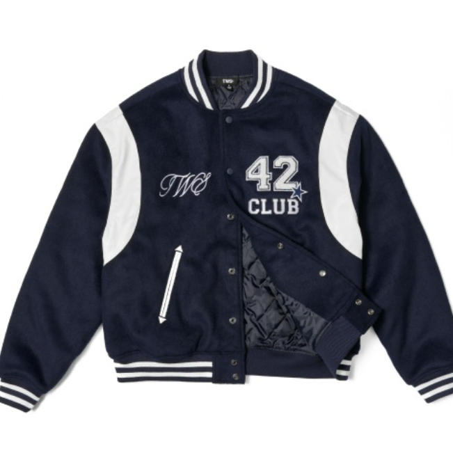 TWS 42:CLUB VARSITY JACKET Mサイズ 新品未使用 TWS | 투어스 Tws Varsity Jacket M -> Altered to be smaller #투어스