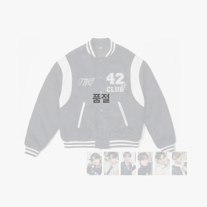 TWS 42:CLUB VARSITY JACKET Mサイズ 新品未使用 TWS ジャケット Mサイズ 42:CLUB ソウルコン トレカ無し - メルカリ