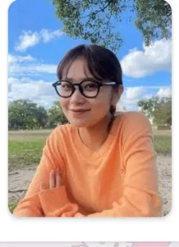 JINS 블랙 패션 안경