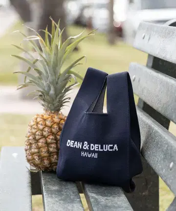 하와이 DEAN&DELUCA 딘&델루카 니트 백 토트백