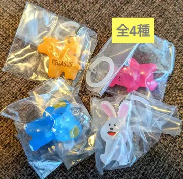 타베코 동물 메지루시 액세서리 토끼 코끼리 하마 페가수스 가챠