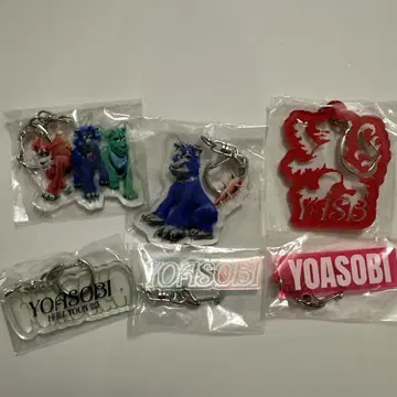 미사용 새상품 YOASOBI 가챠가챠 2025 WANDARA 키링