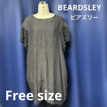 BEARDSLEY 비어즐리 반팔 원피스 비즈