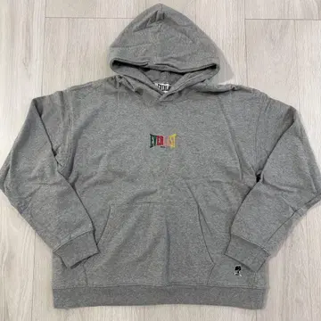 EVERLAST 그레이 후드 부착 후드티