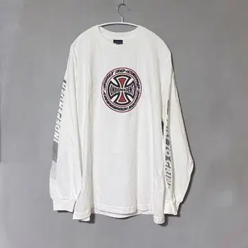 NHS 태그 인디펜던트 XL 데드스탁 롱T 90s 00s